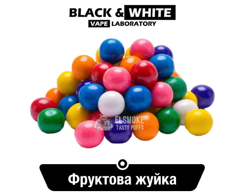 Ароматизатор Black & White Фруктова жуйка 5 мл