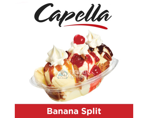 Ароматизатор Capella Banana Split (Банановый десерт) 5 мл