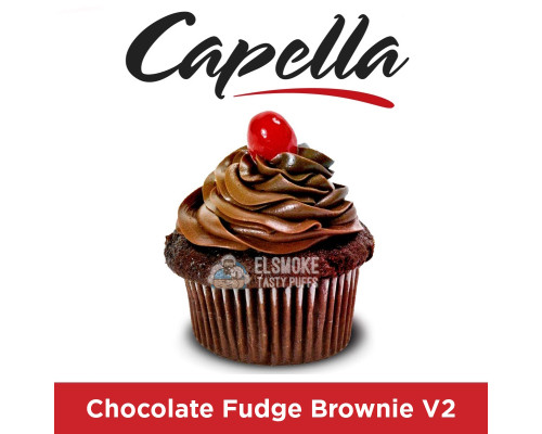 Ароматизатор Capella Chocolate Fudge Brownie V2 (Шоколадный брауни) 5 мл