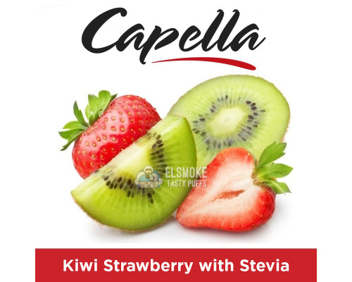 Ароматизатор Capella Kiwi Strawberry with Stevia (Киви с клубникой) 5 мл