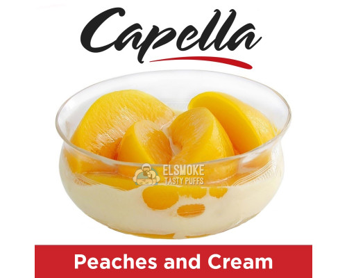Ароматизатор Capella Peaches and Cream (Персики с кремом) 5 мл