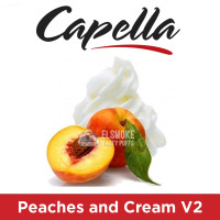 Ароматизатор Capella Peaches and Cream V2 (Персики с кремом) 5 мл