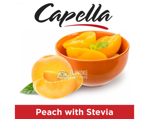 Ароматизатор Capella Peach with Stevia (Персик со стевией) 5 мл