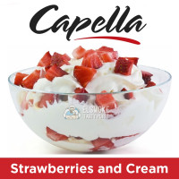 Ароматизатор Capella Strawberries and Cream (Клубника со сливками) 5 мл