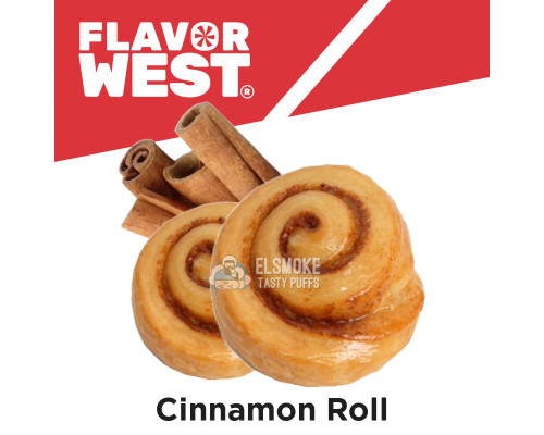 Ароматизатор Flavor West Cinnamon Roll (Выпечка с корицей) 5 мл