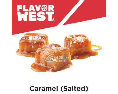 Ароматизатор Flavor West Caramel (Salted) (Соленая карамель) 5 мл