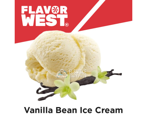 Ароматизатор Flavor West Vanilla Bean Ice Cream (Ванильное мороженое) 5 мл