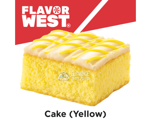 Ароматизатор Flavor West Cake (Yellow) (Бисквит) 5 мл