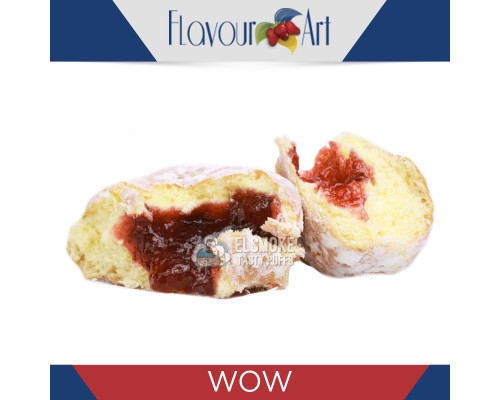 Ароматизатор Flavour Art WOW (Жареный пончик с джемом) 5 мл