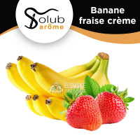 Ароматизатор Solubarome Banane fraise crème (Клубника с бананом) 5 мл