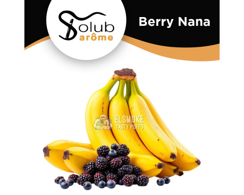 Ароматизатор Solubarome Berry Nana (Банан с ежевикой) 5 мл