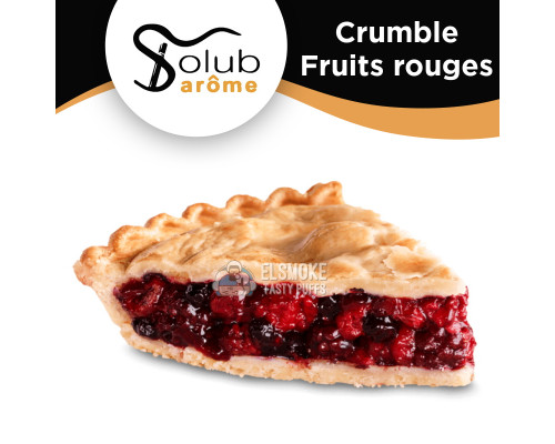 Ароматизатор Solubarome Crumble Fruits rouges (Ягодный пирог) 5 мл