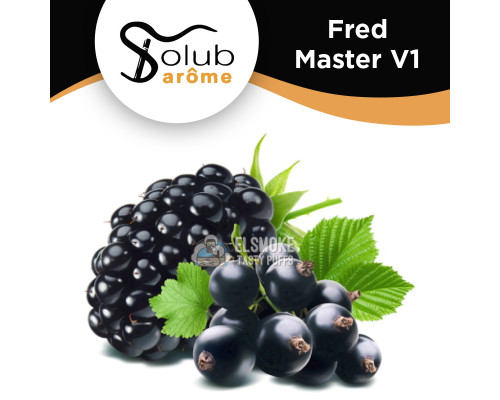 Ароматизатор Solubarome Fred Master V1 (Смородина с ежевикой) 5 мл