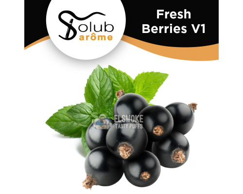 Ароматизатор Solubarome Fresh Berries V1 (Смородина с мятой) 5 мл