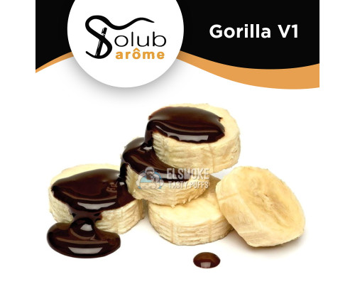 Ароматизатор Solubarome Gorilla V1 (Банан в шоколаде) 5 мл