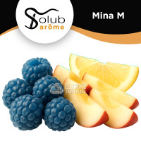 Ароматизатор Solubarome Mina M (Лимонно-яблочная карамель с малиной) 5 мл
