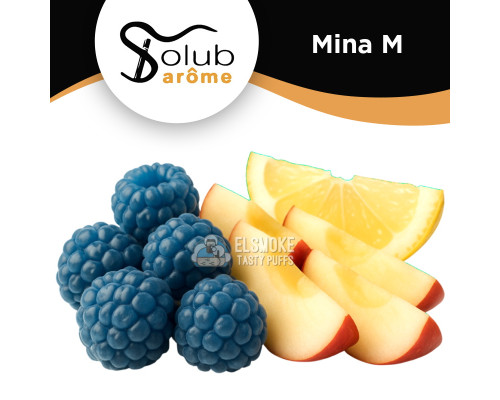 Ароматизатор Solubarome Mina M (Лимонно-яблочная карамель с малиной) 5 мл