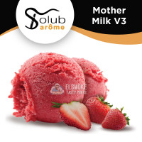 Ароматизатор Solubarome Mother Milk V3 (Клубничное мороженное) 5 мл