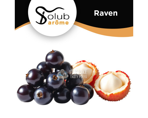 Ароматизатор Solubarome Raven (Смородина с личи) 5 мл