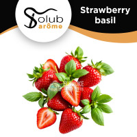 Ароматизатор Solubarome Strawberry basil (Клубника с базиликом) 5 мл