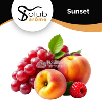 Ароматизатор Solubarome Sunset (Персик с виноградом и ягодами) 5 мл