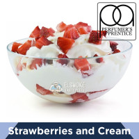 Ароматизатор TPA Strawberries and Cream (Клубника со сливками) 5 мл