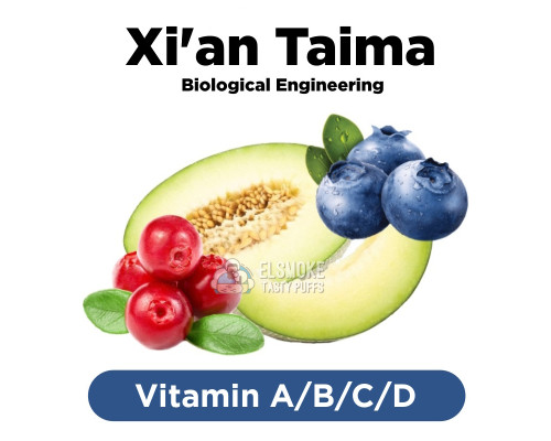 Ароматизатор Xian Taima Vitamin A/B/C/D (Дыня с ягодами) 5 мл