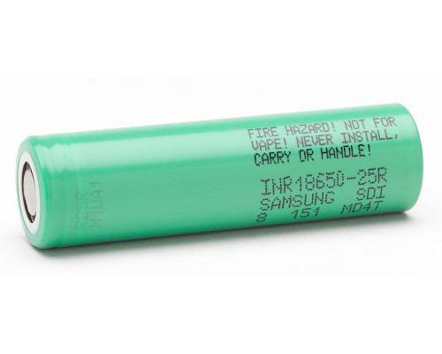 Аккумулятор Samsung 25R 18650 20A 2500mAh
