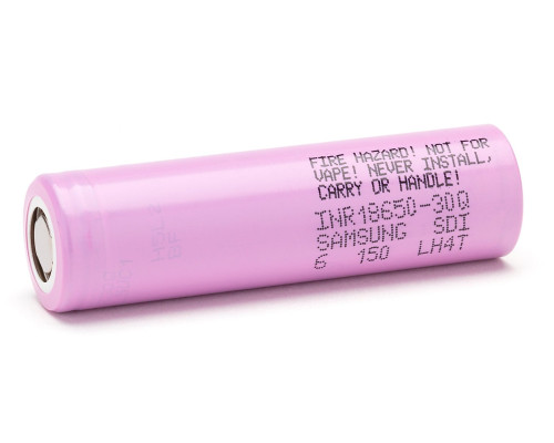 Аккумулятор Samsung 30Q 18650 30A 3000mAh