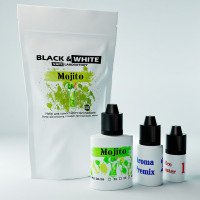 Набір для сольової рідини Black & White Mojito 25 мг 30 мл
