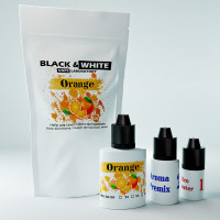 Набір для сольової рідини Black & White Orange 25 мг 30 мл
