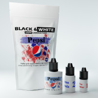 Набір для сольової рідини Black & White Pepsi 25 мг 30 мл