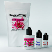 Набір для сольової рідини Black & White Red summer 25 мг 30 мл