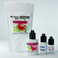 Набір для сольової рідини Black & White Watermelon 25 мг 30 мл