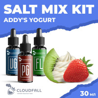 Набір для рідини Cloudfall Salt Addy's Yogurt 50 мг 30 мл
