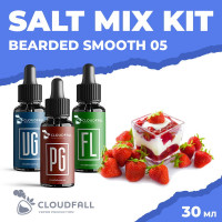 Набір для рідини Cloudfall Salt Bearded Smooth 05 50 мг 30 мл