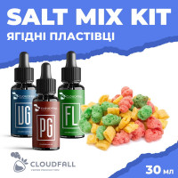 Набір для рідини Cloudfall Salt Ягідні Пластівці 50 мг 30 мл