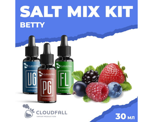 Набір для рідини Cloudfall Salt Betty 50 мг 30 мл