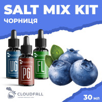 Набір для рідини Cloudfall Salt Чорниця 50 мг 30 мл