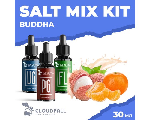 Набір для рідини Cloudfall Salt Buddha 50 мг 30 мл