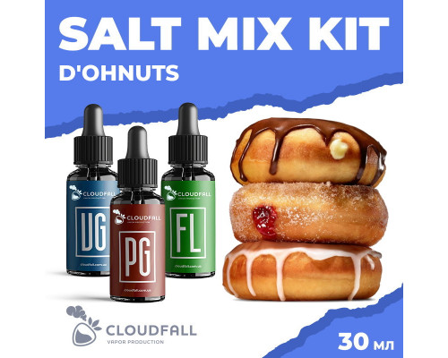 Набір для рідини Cloudfall Salt D'ohnuts 50 мг 30 мл