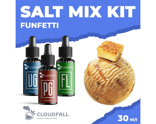 Набір для рідини Cloudfall Salt Funfetti 50 мг 30 мл