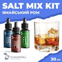 Набір для рідини Cloudfall Salt Ямайський Ром 50 мг 30 мл