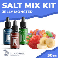 Набір для рідини Cloudfall Salt Jelly Monster 50 мг 30 мл