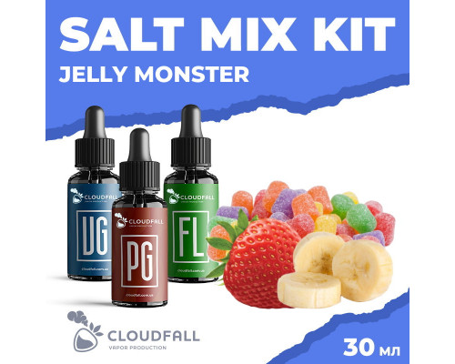 Набір для рідини Cloudfall Salt Jelly Monster 50 мг 30 мл