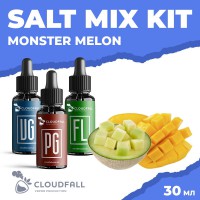 Набір для рідини Cloudfall Salt Monster Melon 50 мг 30 мл