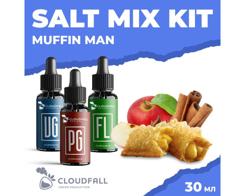 Набір для рідини Cloudfall Salt Muffin Man 50 мг 30 мл
