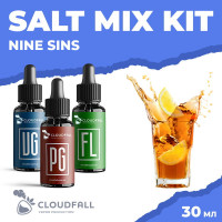 Набір для рідини Cloudfall Salt Nine Sins 50 мг 30 мл