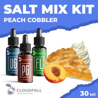 Набір для рідини Cloudfall Salt Peach Cobbler 50 мг 30 мл