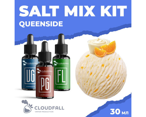 Набір для рідини Cloudfall Salt Queenside 50 мг 30 мл